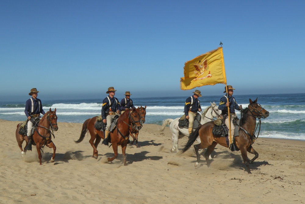 Horse Det. visits the Presidio of Monterey, Calif.