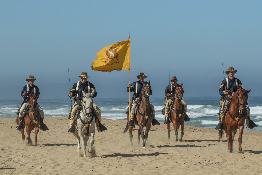 Horse Det. visits the Presidio of Monterey, Calif.