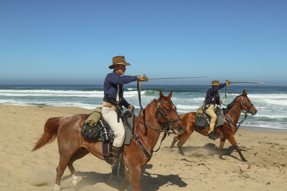 Horse Det. visits the Presidio of Monterey, Calif.