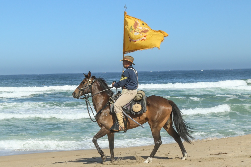Horse Det. visits the Presidio of Monterey, Calif.