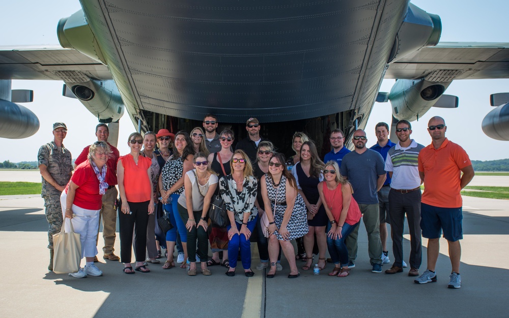 United Way base tour