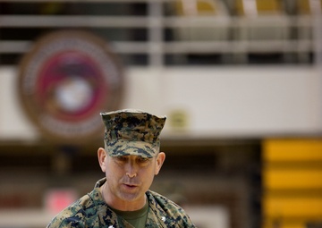 2nd Tank Bn. Change of Command