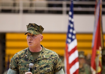 2nd Tank Bn. Change of Command