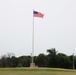 American Flag and Fort McCoy