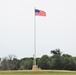 American Flag and Fort McCoy