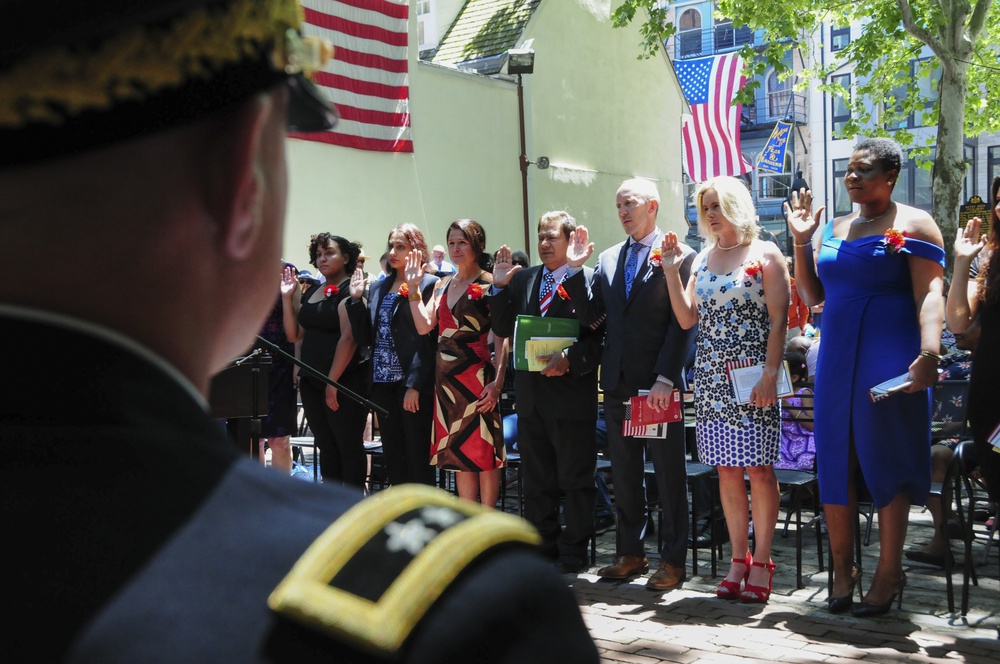 Army Reserve general celebrates Army birthday at nation’s birthplace