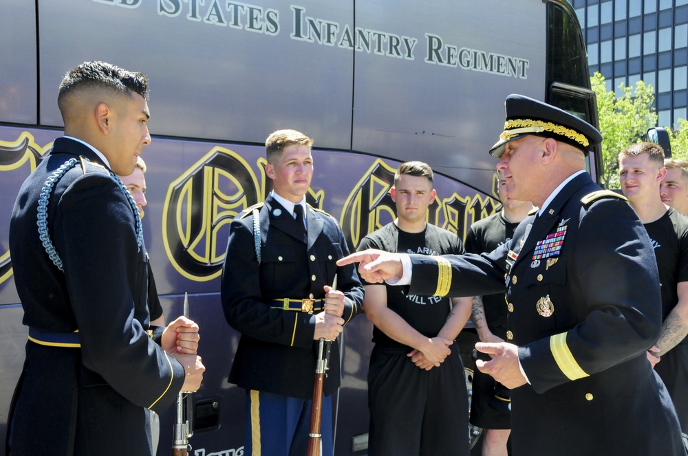 Army Reserve general celebrates Army birthday at nation’s birthplace