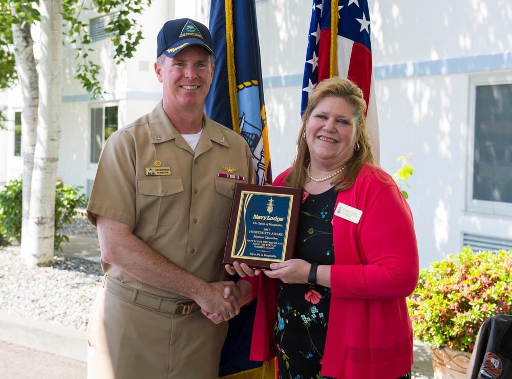 NAS Whidbey Island Navy Lodge Wins 2017 Hospitality Award