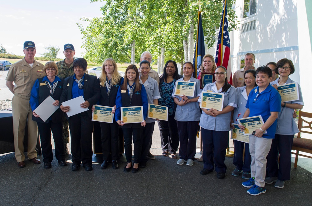 NAS Whidbey Island Navy Lodge Wins 2017 Hospitality Award