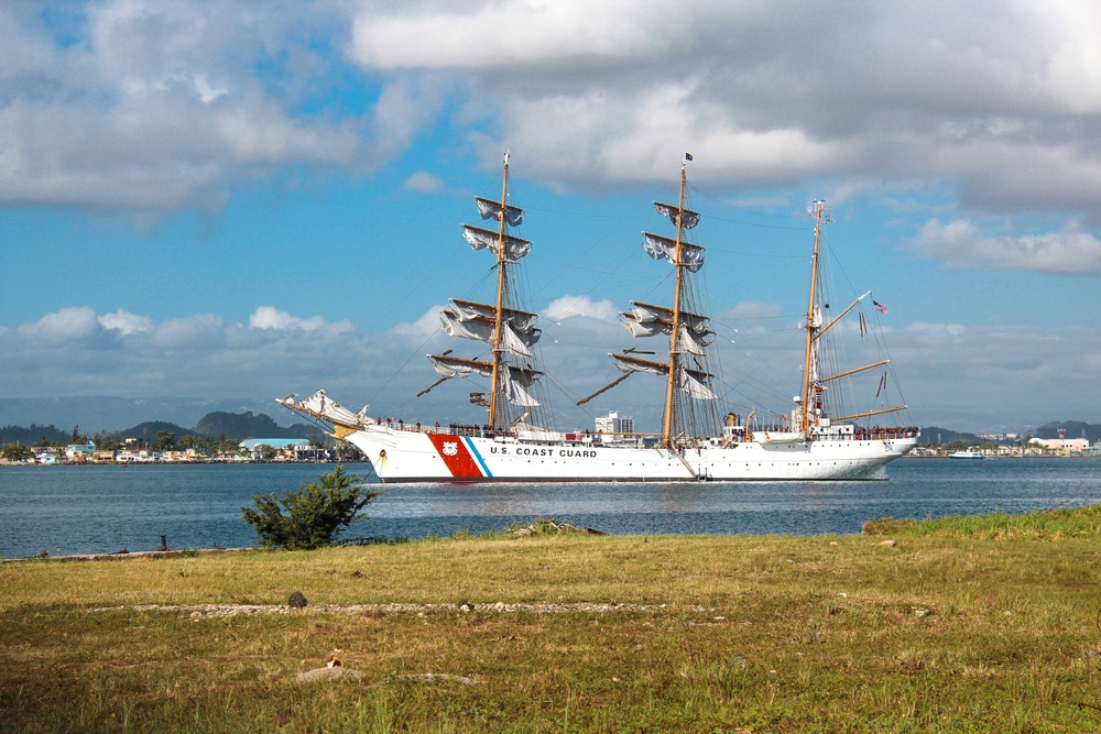 Coast Guard Cutter Eagle “America’s Tall Ship” visits Puerto Rico