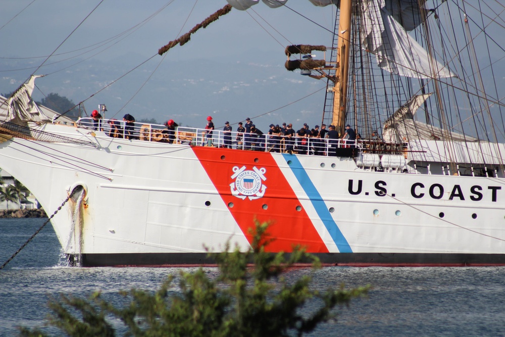 Coast Guard Cutter Eagle “America’s Tall Ship” visits Puerto Rico