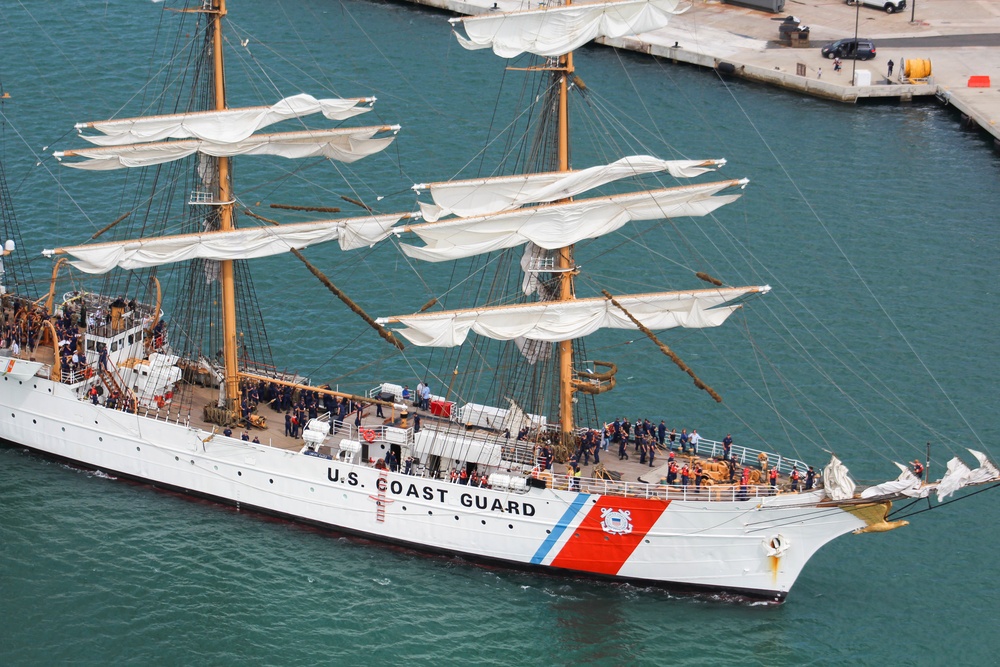 Coast Guard Cutter Eagle “America’s Tall Ship” visits Puerto Rico