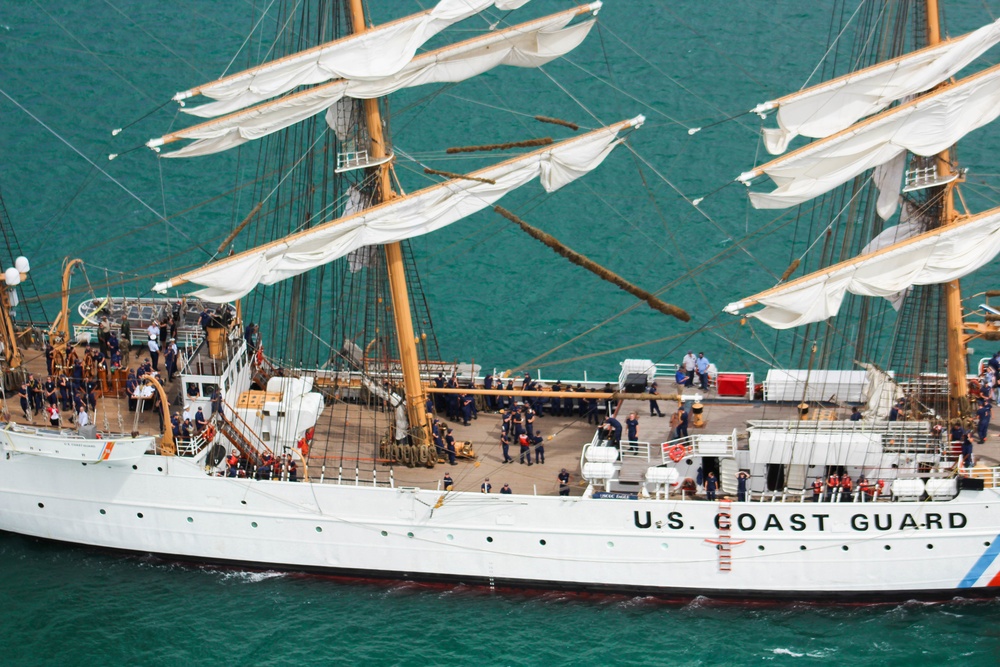 Coast Guard Cutter Eagle “America’s Tall Ship” visits Puerto Rico