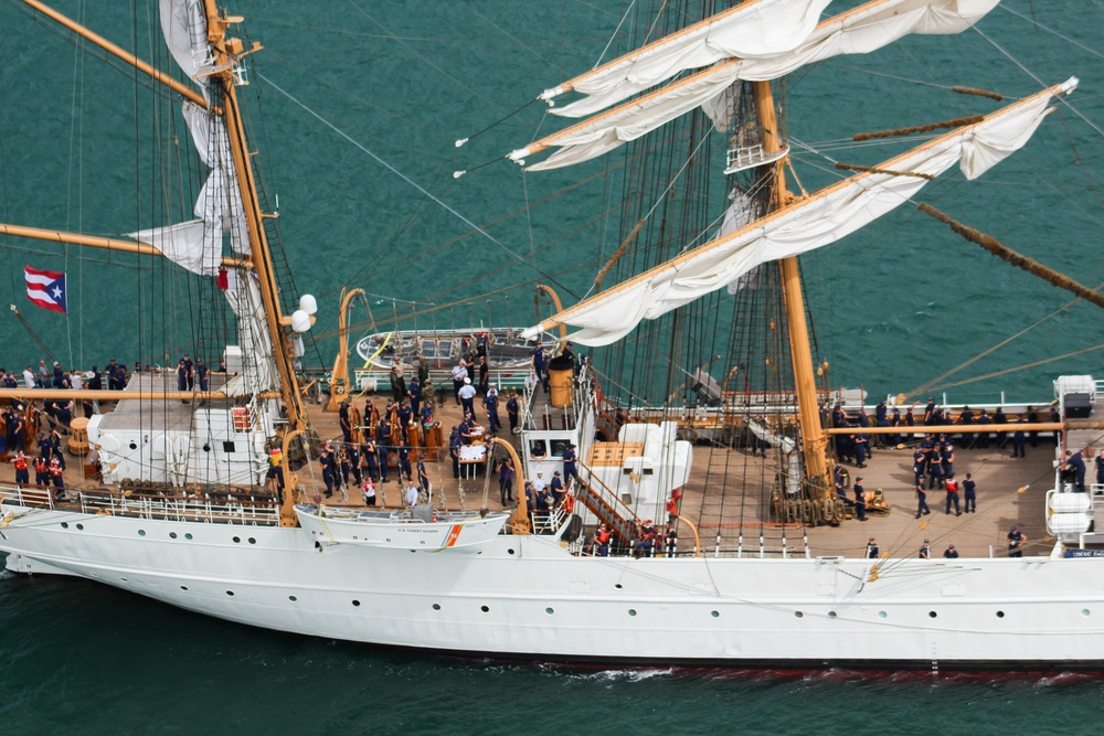 Coast Guard Cutter Eagle “America’s Tall Ship” visits Puerto Rico