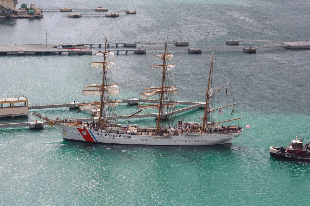 Coast Guard Cutter Eagle “America’s Tall Ship” visits Puerto Rico