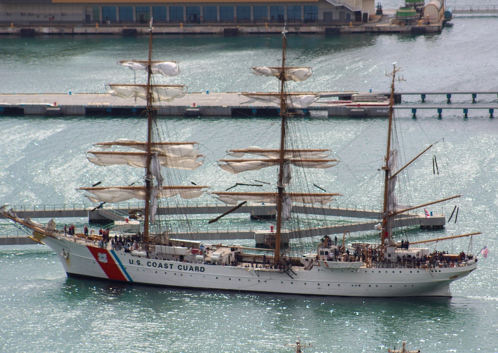 Coast Guard Cutter Eagle “America’s Tall Ship” visits Puerto Rico