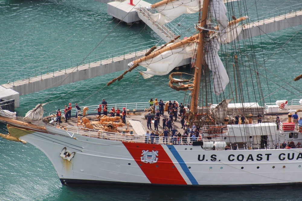 Coast Guard Cutter Eagle “America’s Tall Ship” visits Puerto Rico