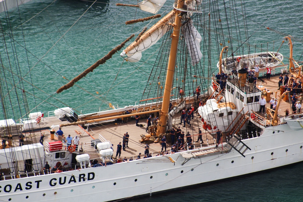 Coast Guard Cutter Eagle “America’s Tall Ship” visits Puerto Rico