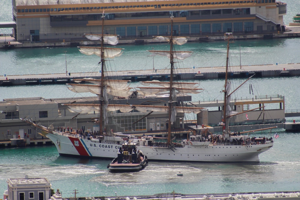 Coast Guard Cutter Eagle “America’s Tall Ship” visits Puerto Rico