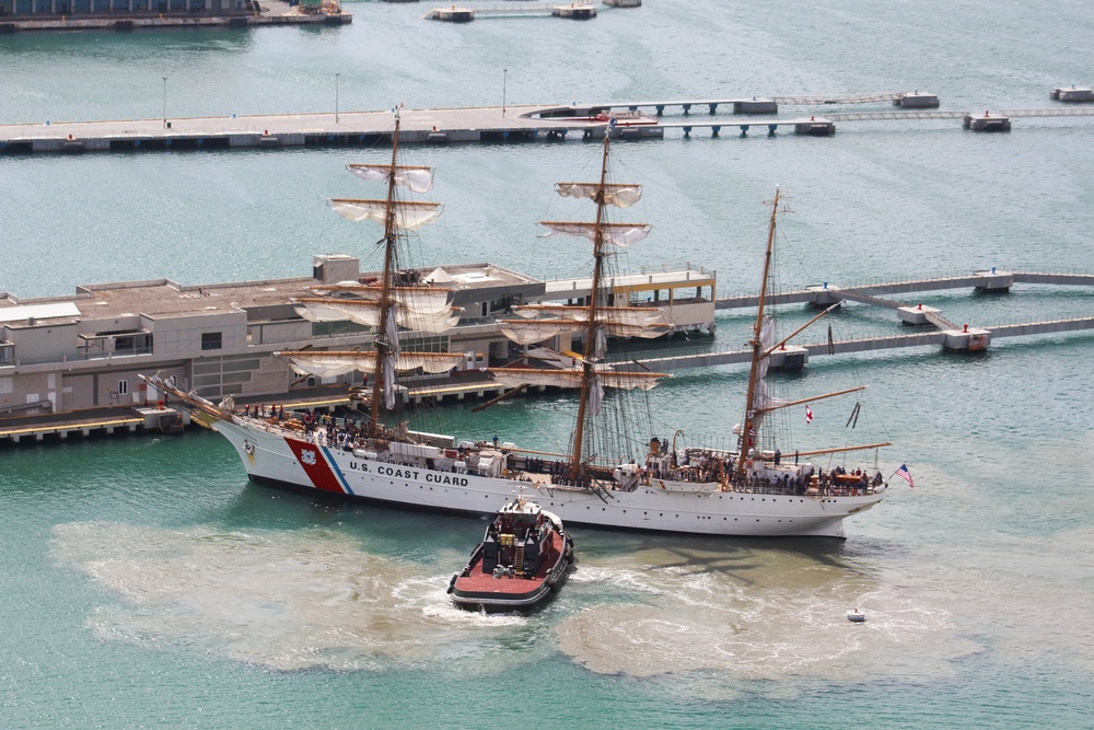 Coast Guard Cutter Eagle “America’s Tall Ship” visits Puerto Rico