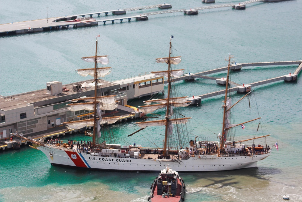 Coast Guard Cutter Eagle “America’s Tall Ship” visits Puerto Rico