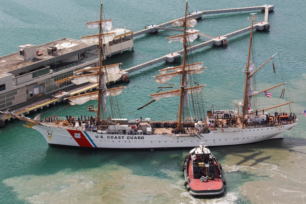 Coast Guard Cutter Eagle “America’s Tall Ship” visits Puerto Rico