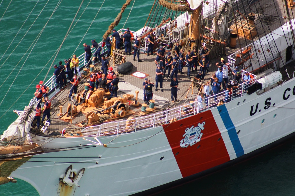 Coast Guard Cutter Eagle “America’s Tall Ship” visits Puerto Rico