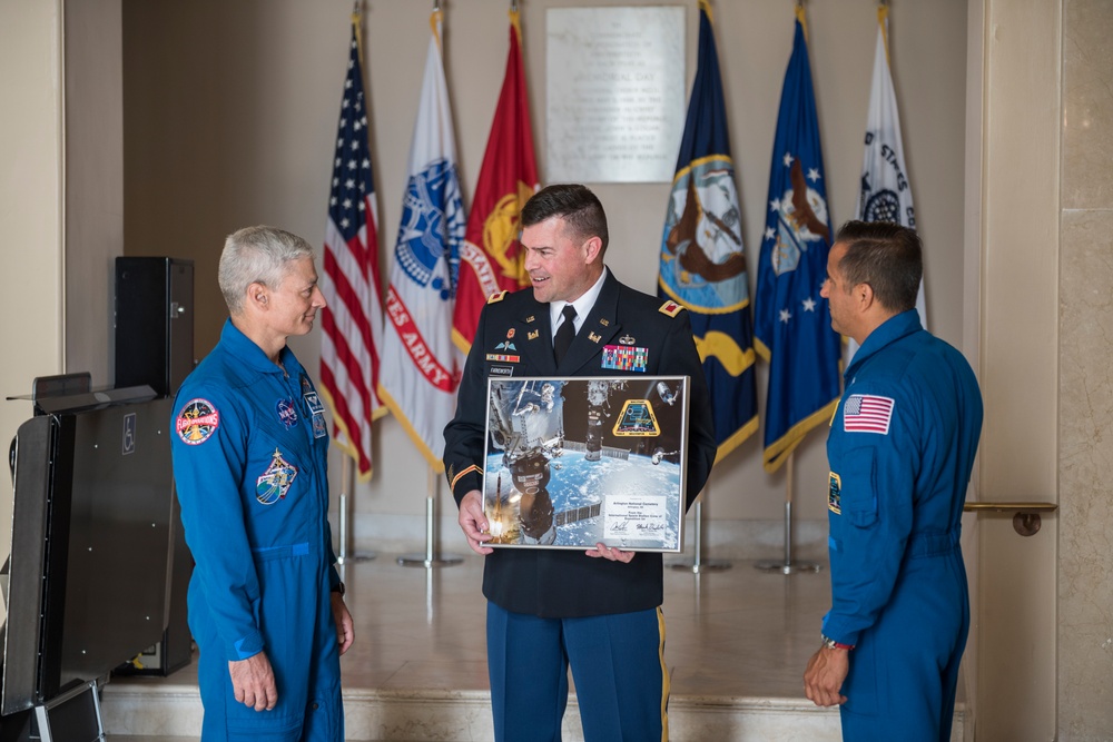 NASA Astronauts Joe Acaba and Mark Vande Hei Visit ANC