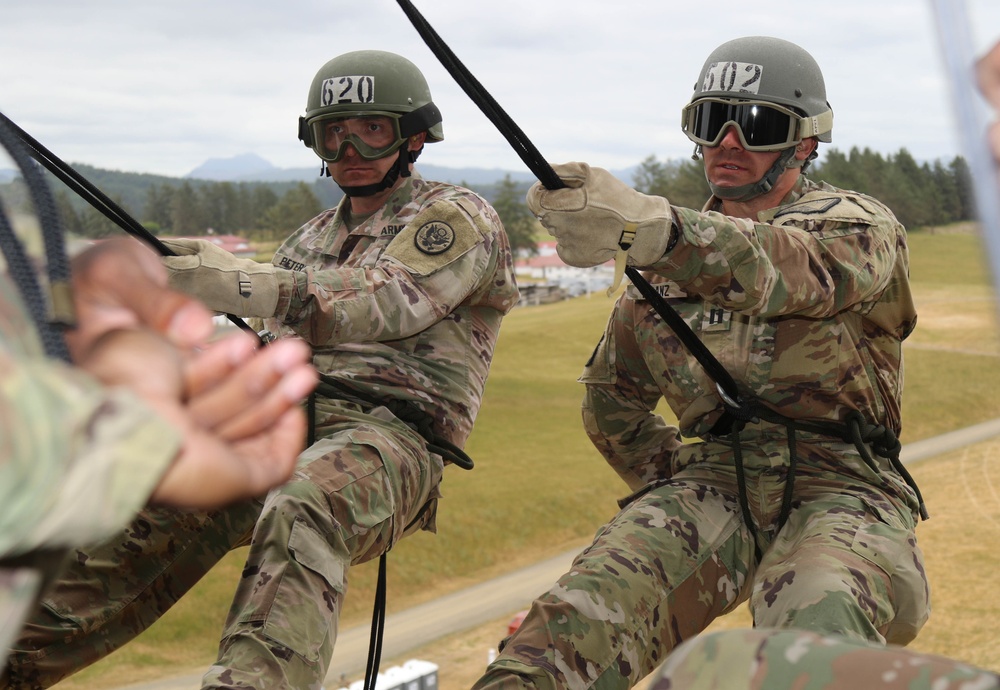 Practice Makes Perfect for Air Assault Cadets