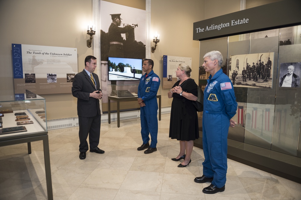 NASA Astronauts Joe Acaba and Mark Vande Hei Visit ANC