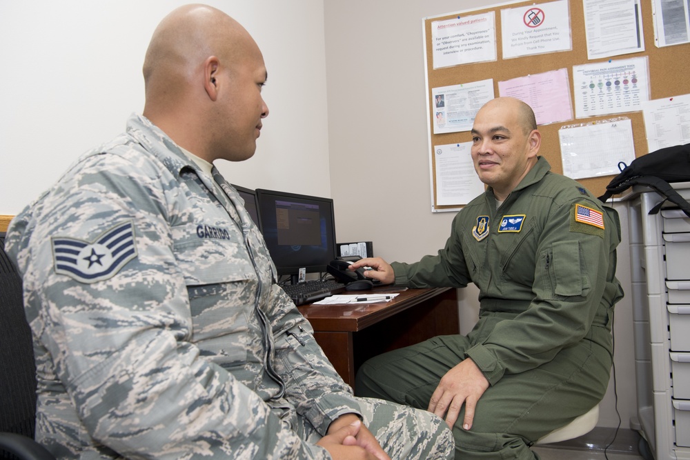 Reservists ensure Guard Airmen medically ready