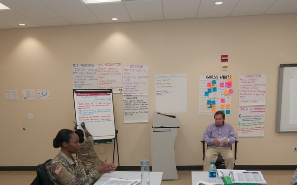 Personnel attend MRT course