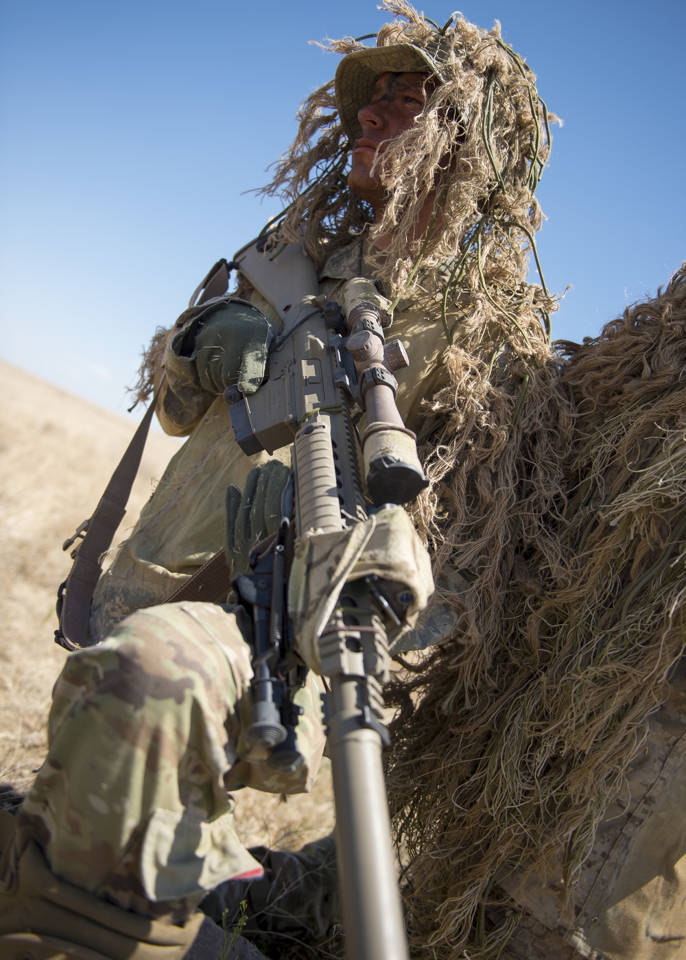 Idaho Army National Guard sniper training