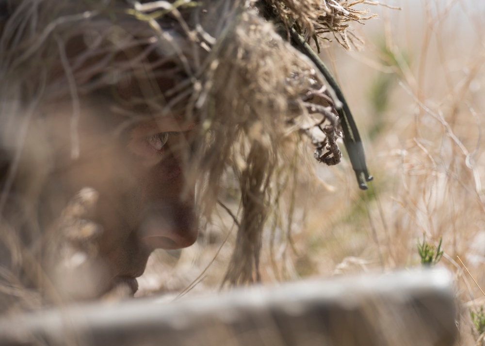 Idaho Army National Guard sniper training