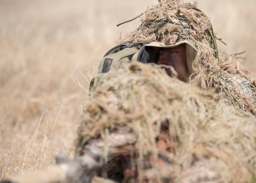 Idaho Army National Guard sniper training