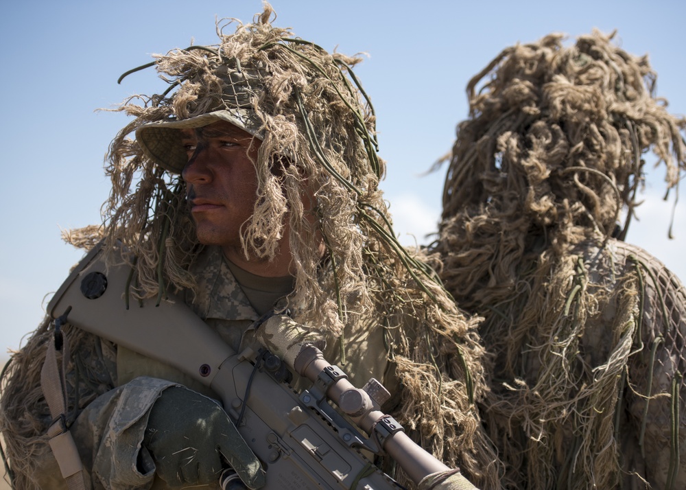 Idaho Army National Guard sniper training