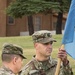 Receiving the Guidon