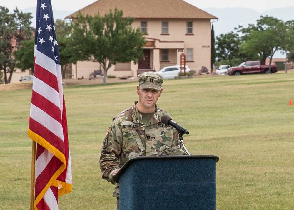 Incoming Commander’s Remarks