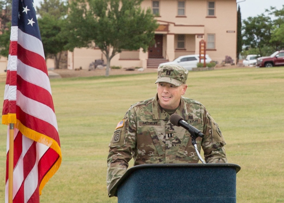 Outgoing Commander’s Remarks