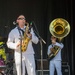 USFF Brass Band Rocks Unum Stage at Chattanooga Navy Week