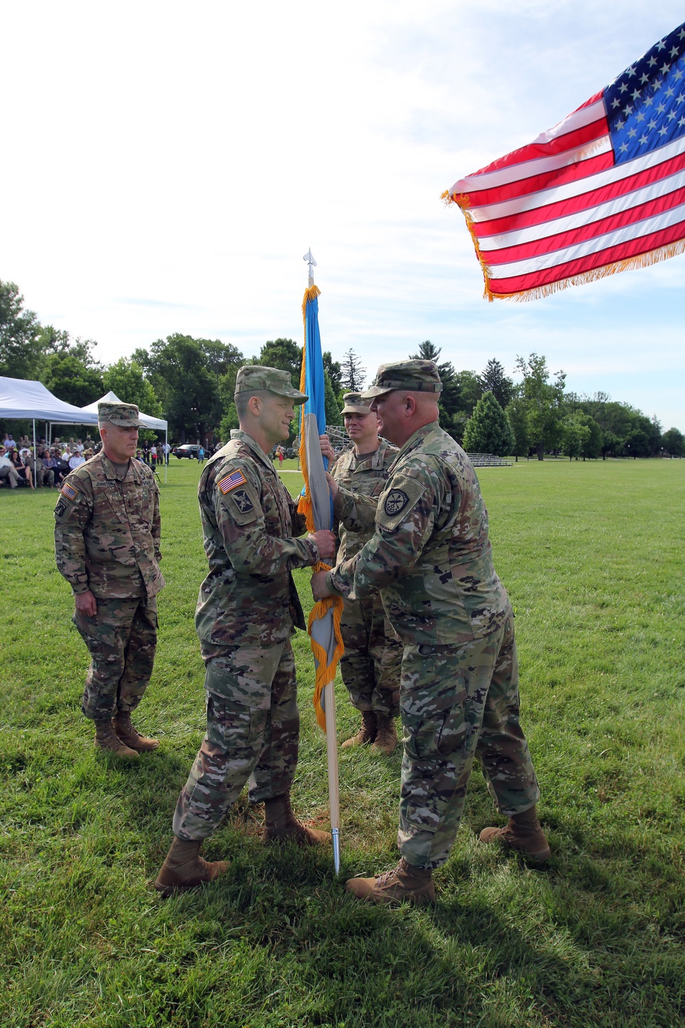 COL Branch relinquishes command