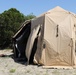 Tent set up
