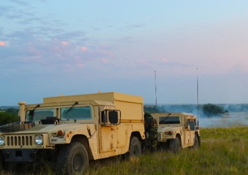 Simulated indirect fire