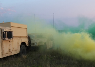 simulated chemical attack