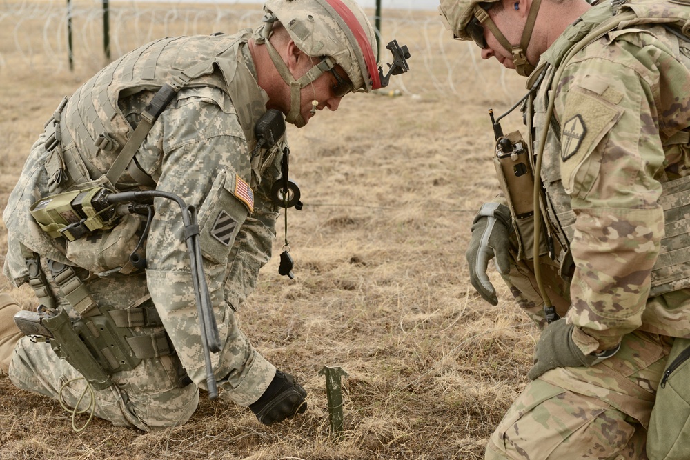 National Guard, Army Reserve combat engineers clear obstacles, build interoperability