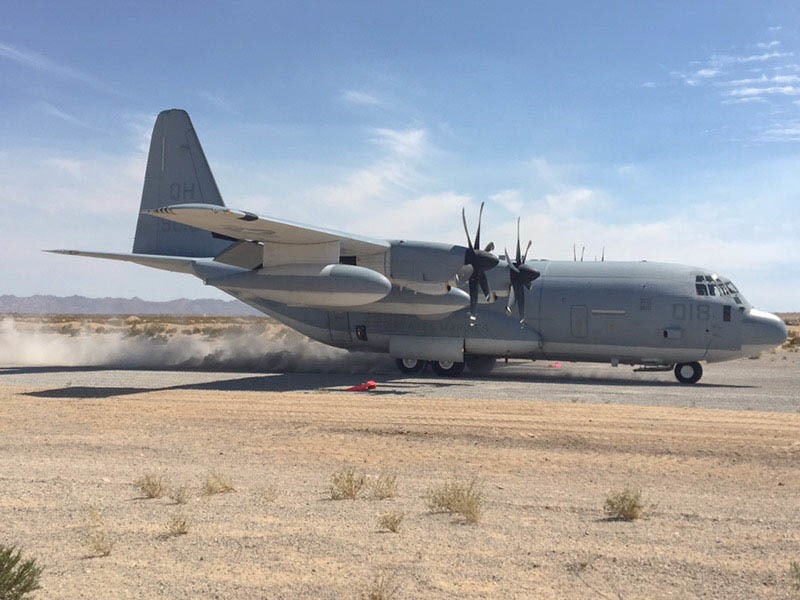 Marines with MACS-24 test their limits at ITX 4-18