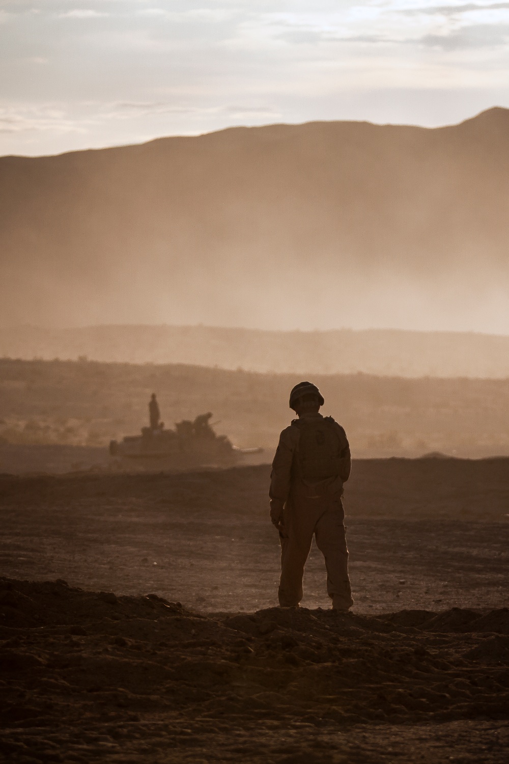 MAGTF-23 Marines conduct a Tank Mechanized Assault Course during ITX 4-18