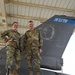 386th AEW command chief visits 407th AEG
