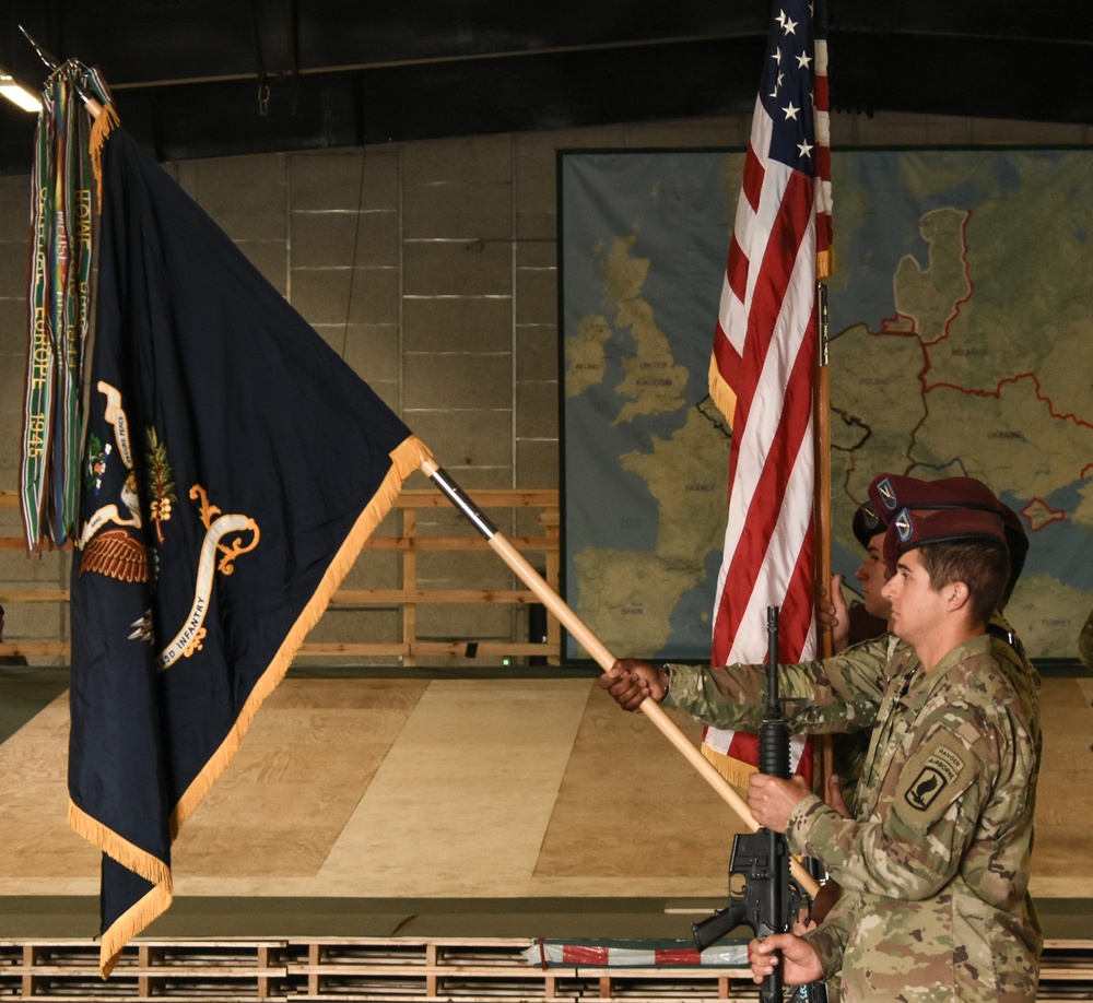 Sky Soldiers Bid Farewell to Outgoing 1-143IR Battalion Commander