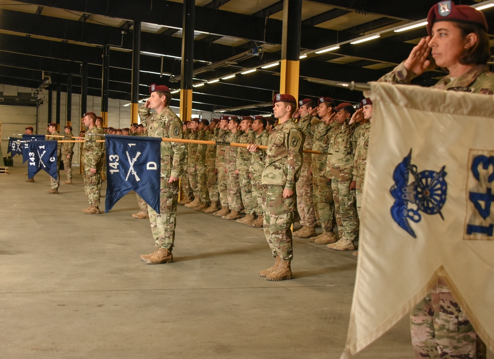 Sky Soldiers Bid Farewell to Outgoing 1-143IR Battalion Commander